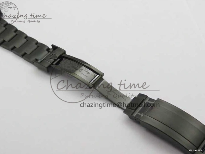 1:1 V6F Blaken Best 904L Date Submariner PVD Edition A2824 0322